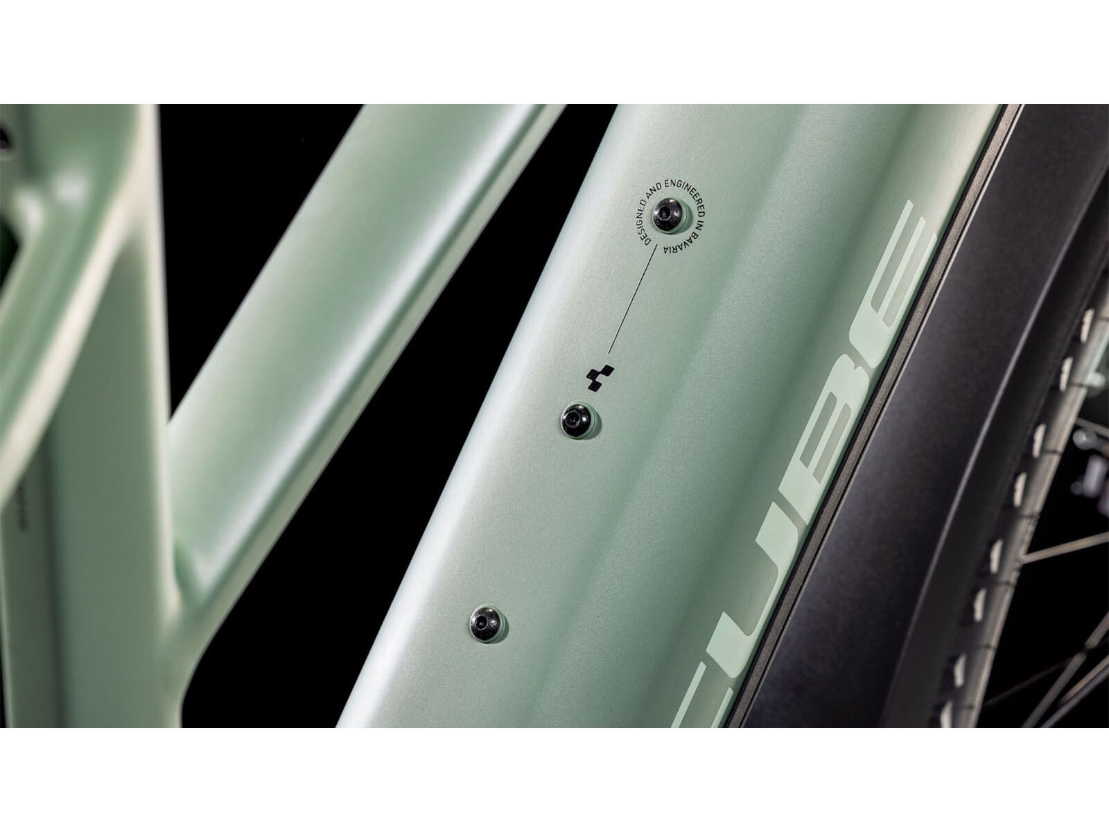 Cube Nuride Hybrid Pro 800 Allroad Trapeze, pistachio´n´stonegrey - Bild 3