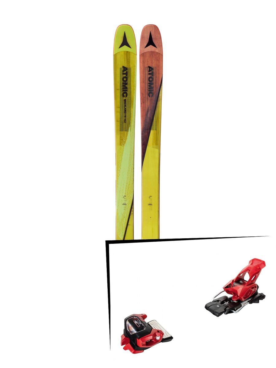 Set: Atomic Backland FR 102 2018 + Tyrolia Attack² 13 GW red - Bild 1