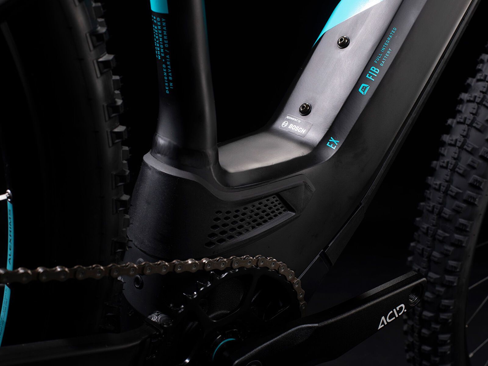 Cube Access Hybrid EX 500 29, black´n´aqua - Bild 4