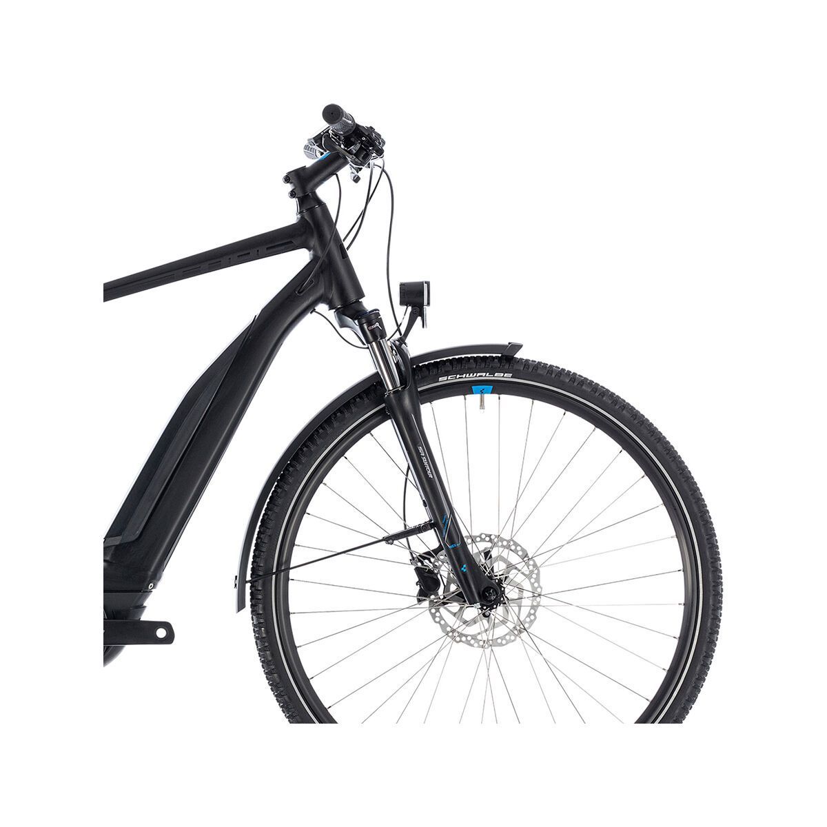 Cube Cross Hybrid ONE Allroad 400, black´n´blue - Bild 7