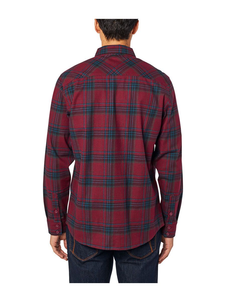 Fox Gamut Stretch Flannel, cranberry - Bild 4