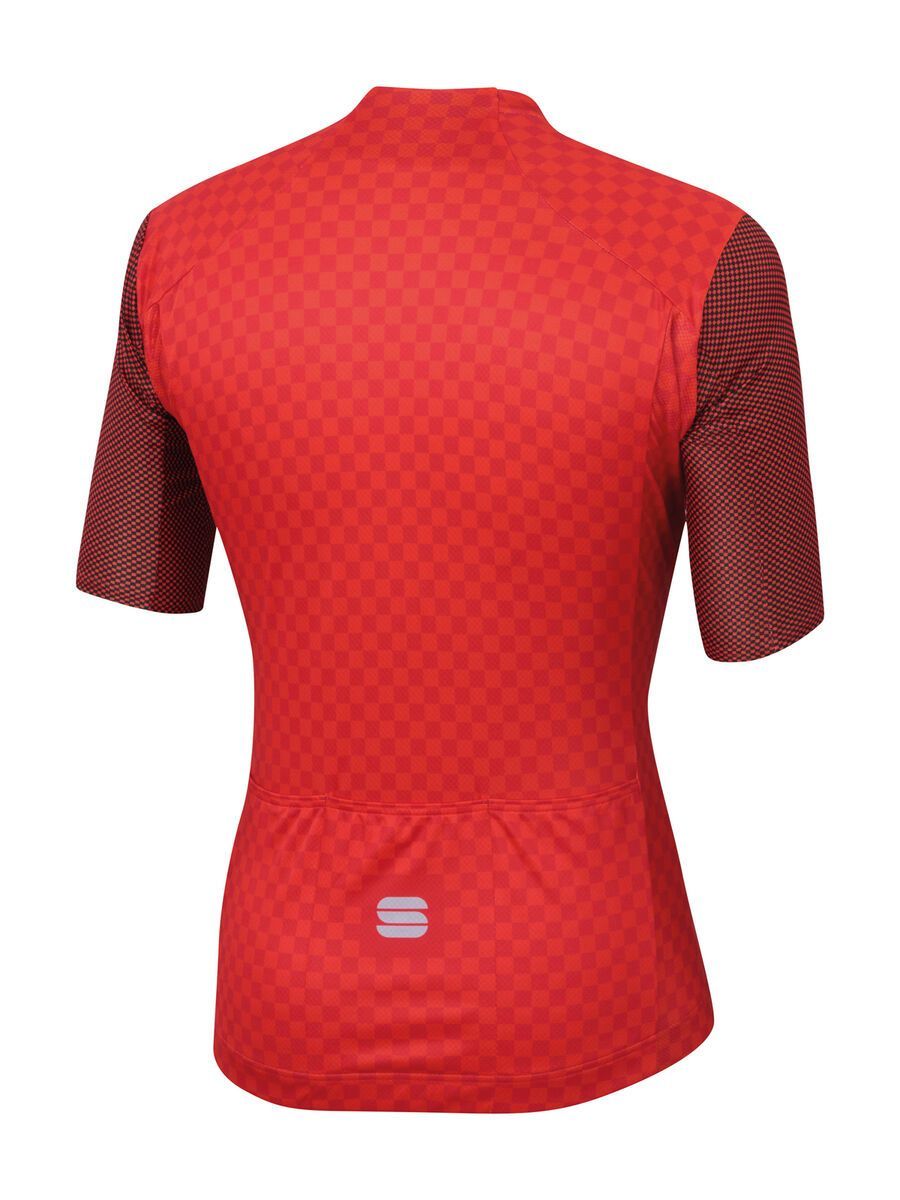Sportful Checkmate Jersey, red/fire red - Bild 2