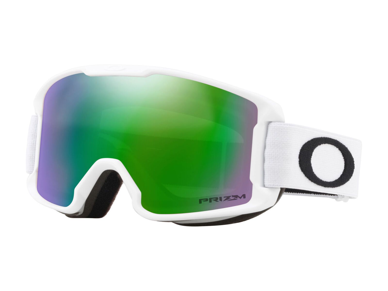 Oakley Line Miner Youth Prizm, matte white/Lens: prizm jade iridium - Bild 1