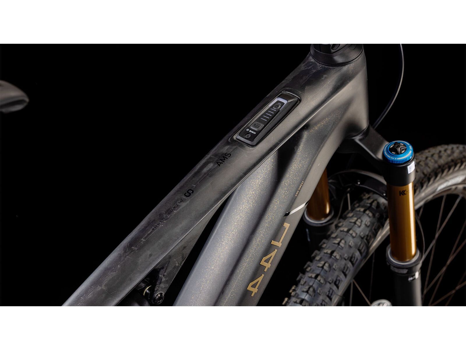 Cube AMS Hybrid One44 C:68X SLT 400X 29, carbon´n´golddust - Bild 2