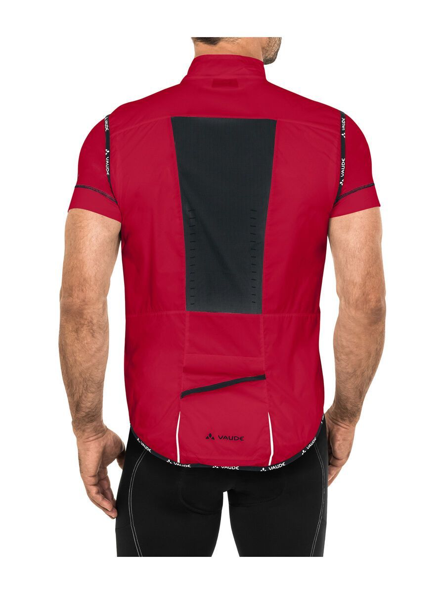 Vaude Mens Air Vest II, indian red - Bild 4