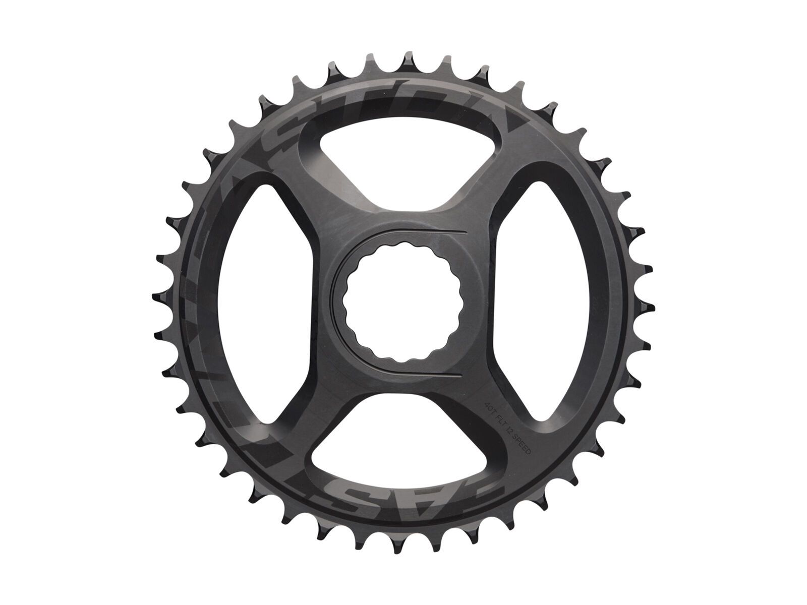 Easton Direct Mount Chainring - 1x - FLT Top - 12-fach, matte black ano - Bild 3