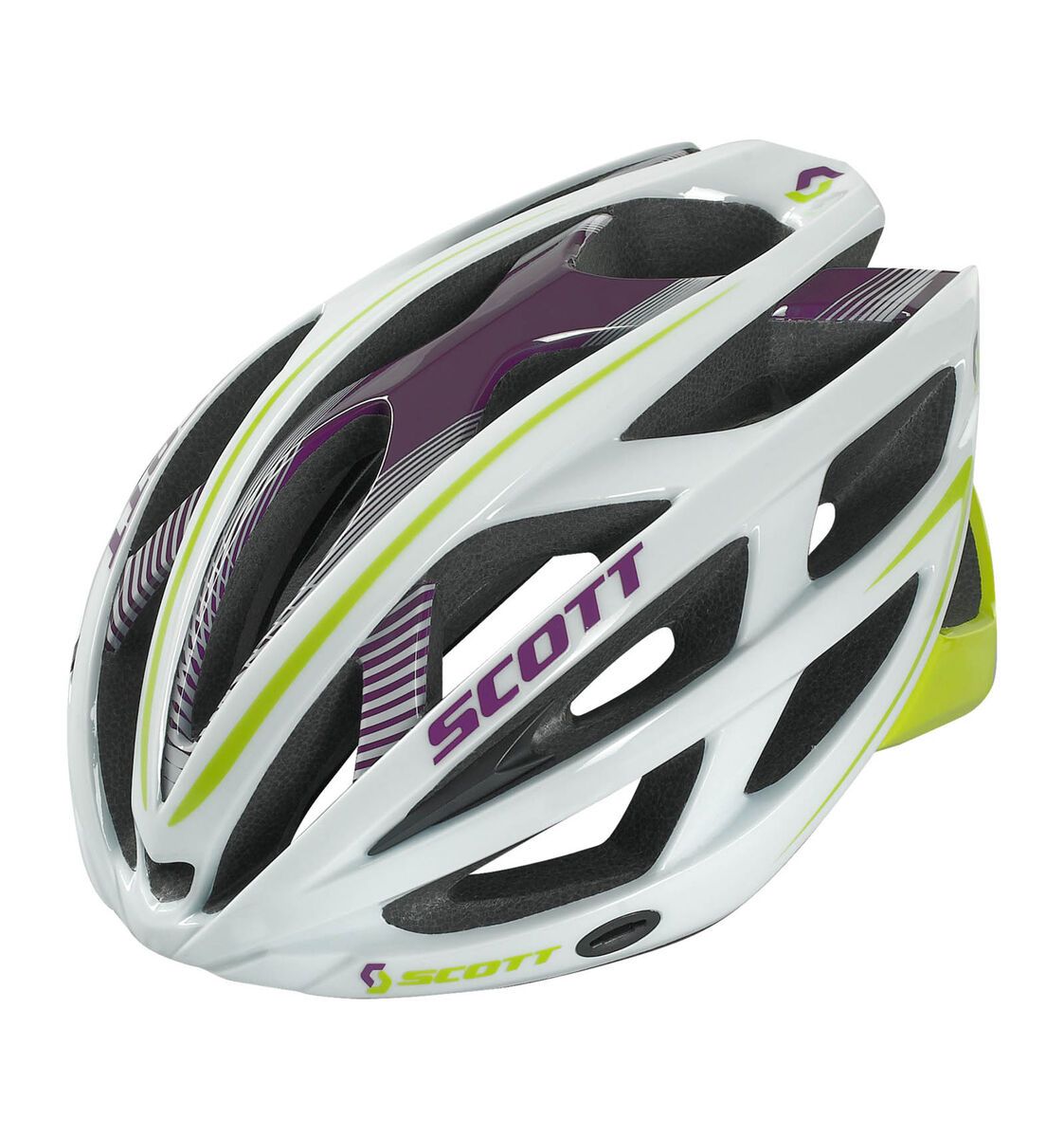 Scott Helmet Wit-R Contessa, white/purple rc - Bild 1