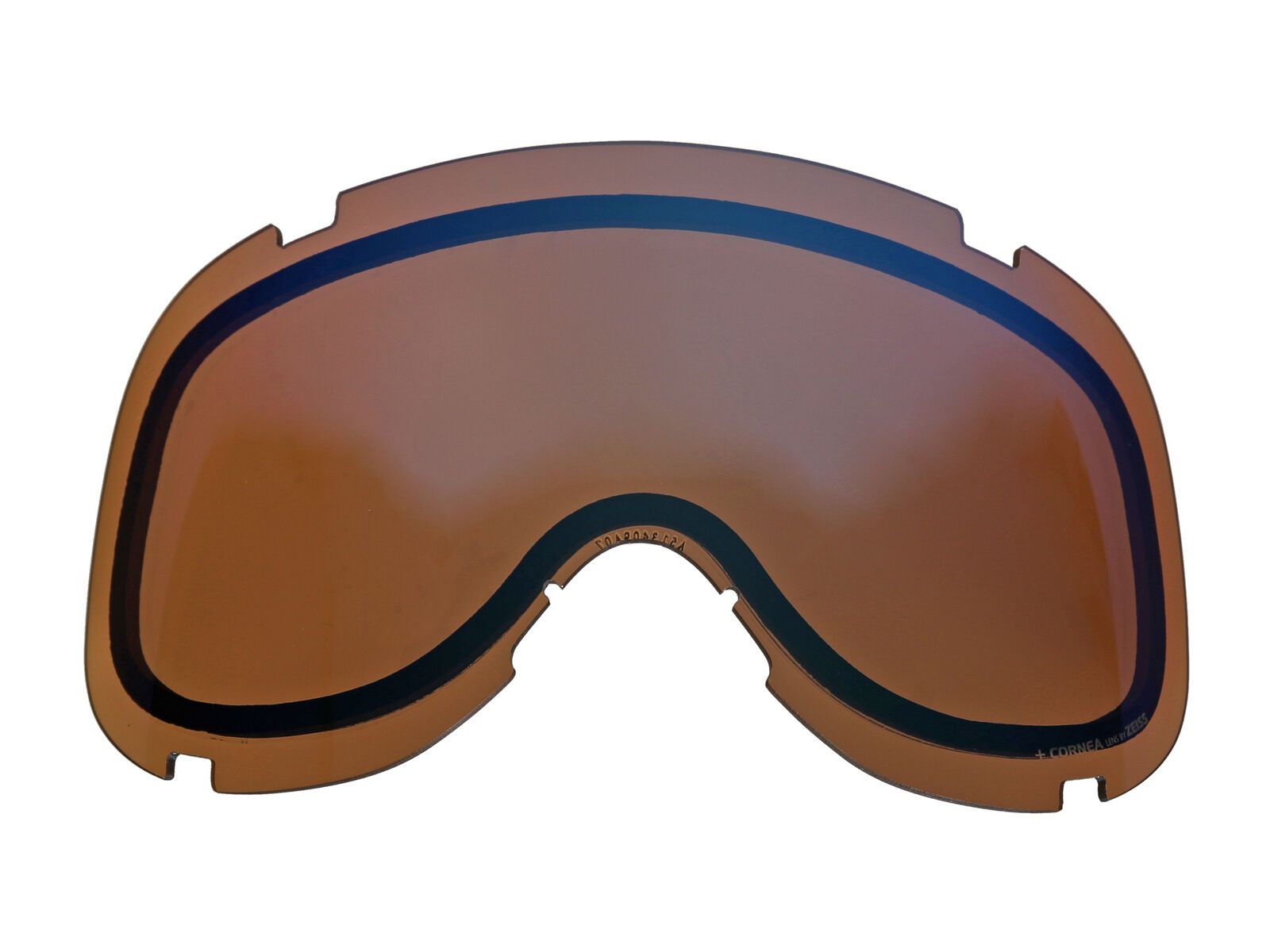 POC Cornea Wechselscheibe, persimmon/blue mirror - Bild 1