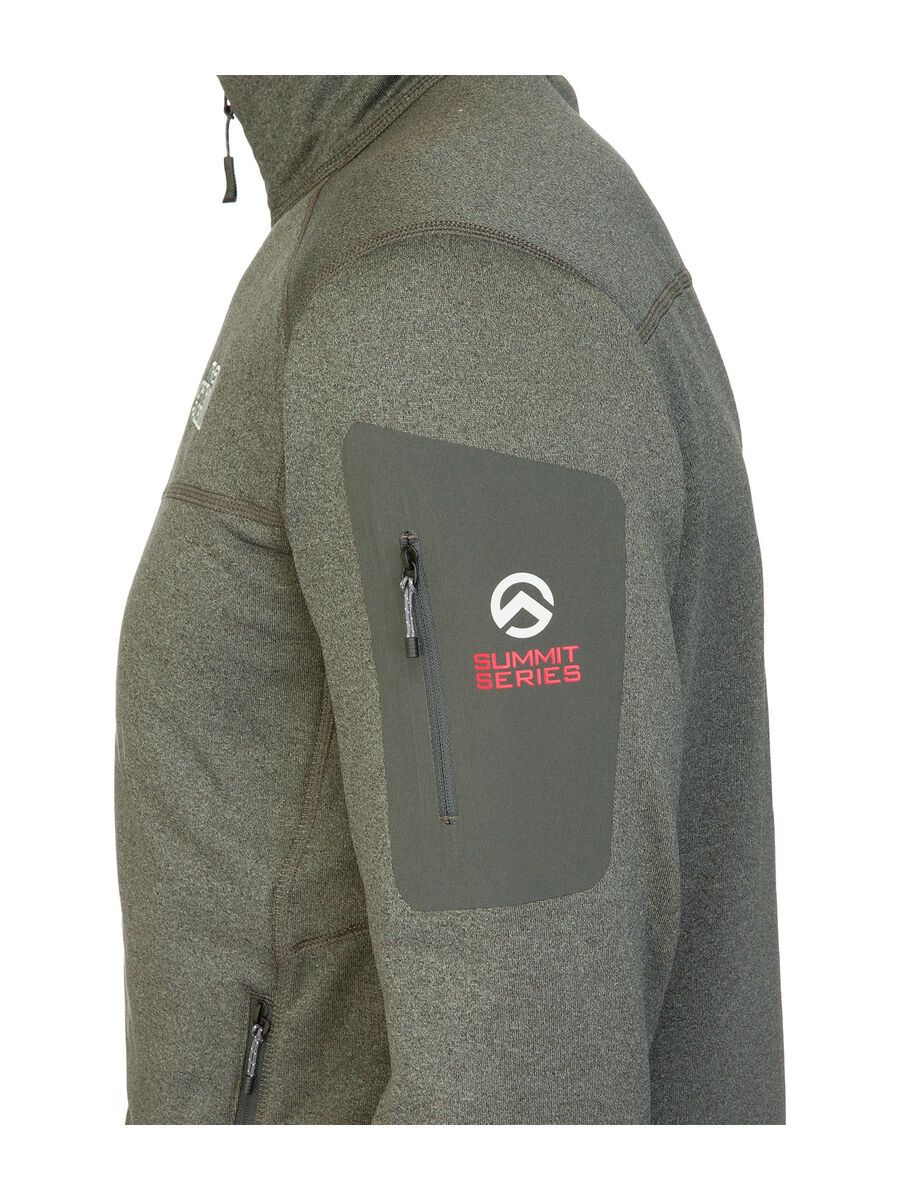 The North Face Mens Hadoken Full Zip Jacket, Asphalt Grey Heather - Bild 4