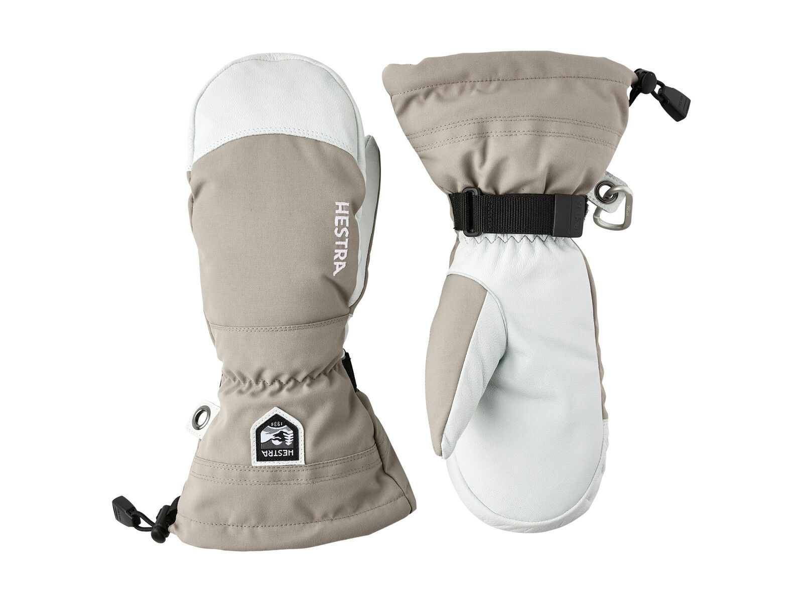 Hestra Army Leather Heli Ski Mitt, khaki - Bild 1