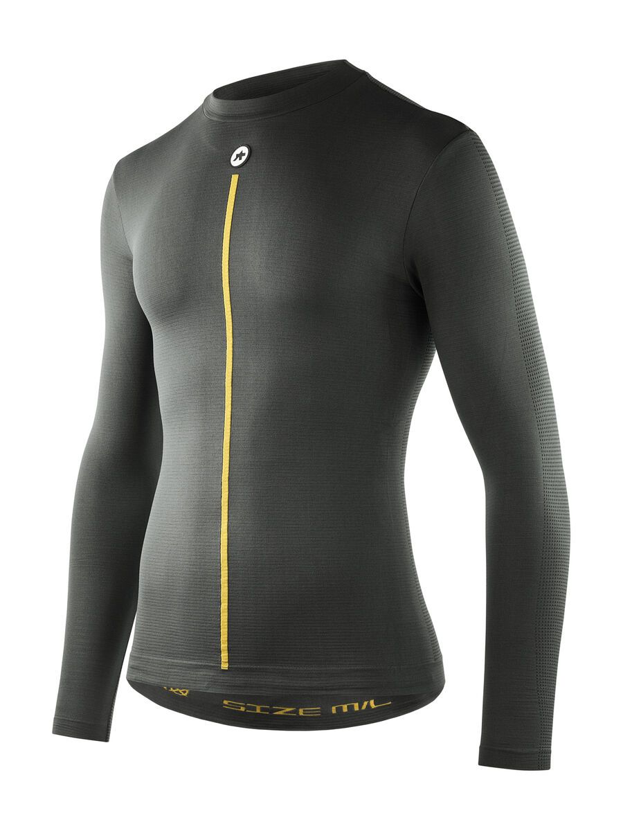 Assos Spring Fall LS Skin Layer P1, anthracite grey - Bild 3