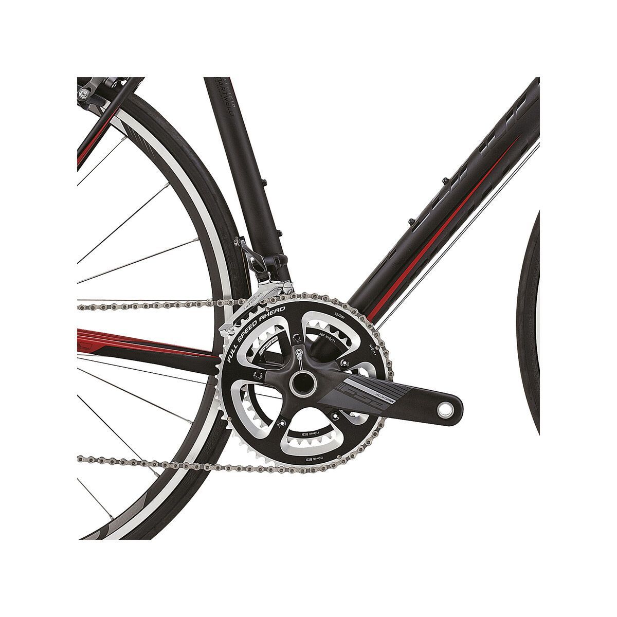 Specialized Allez Expert M2, Satin/Gloss Black/Red - Bild 3