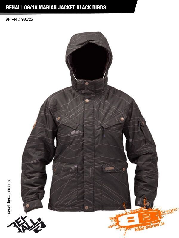 Rehall Mariah Jacket, Black Birds - Bild 1