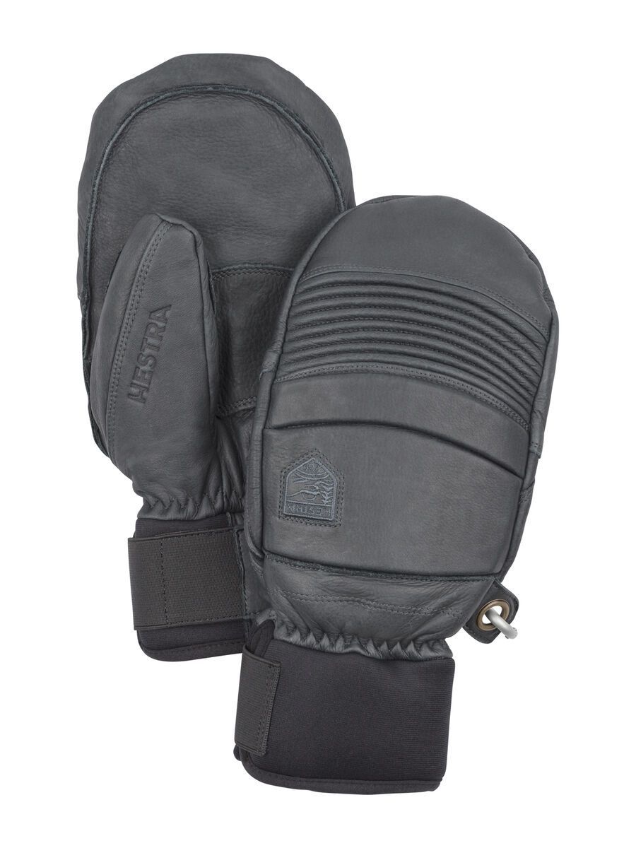 Hestra Leather Fall Line Mitt, grey - Bild 1