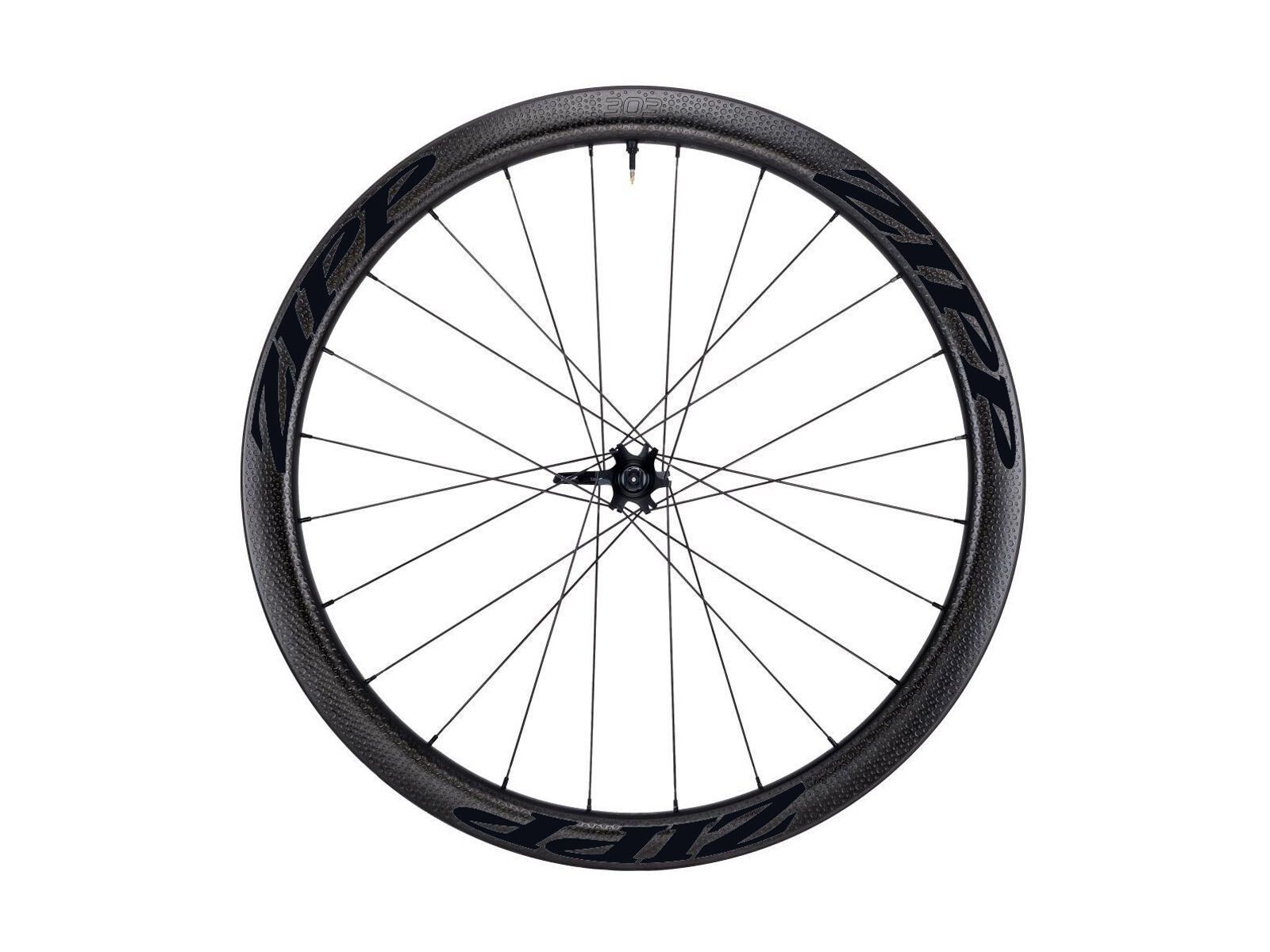 Zipp 303 Firecrest Carbon Clincher Tubeless Disc-brake, schwarz - Bild 1