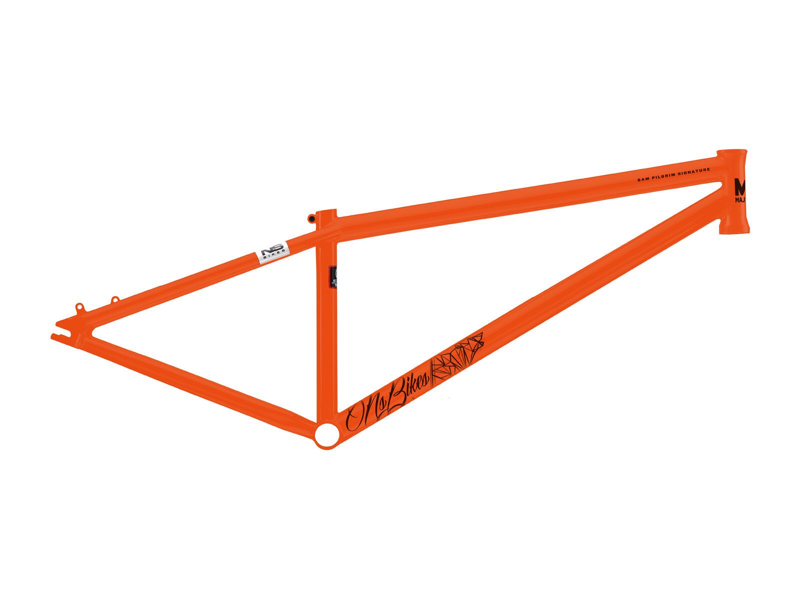 NS Bikes Majesty Park Frame, fluo orange - Bild 1