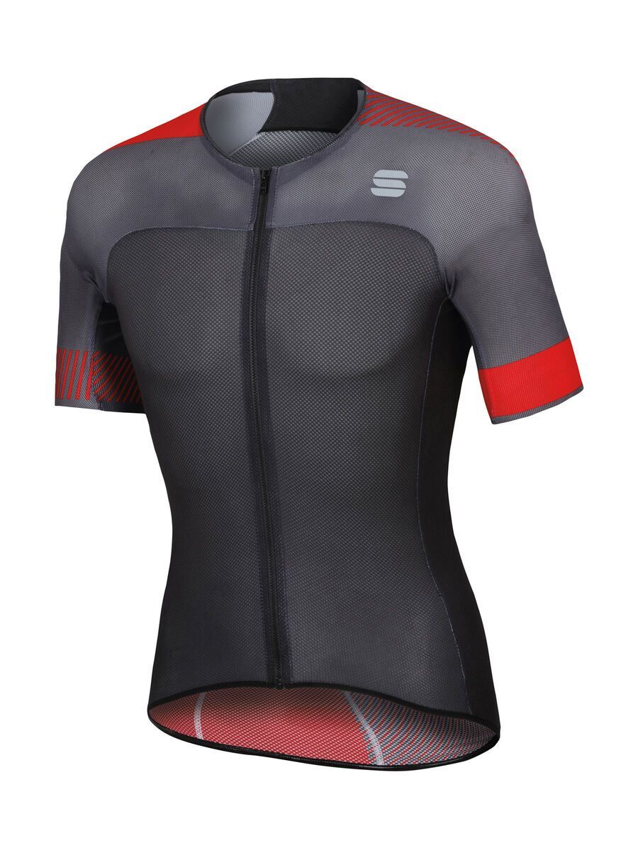 Sportful BodyFit Pro 2.0 Light Jersey, anthracite/black/red - Bild 1