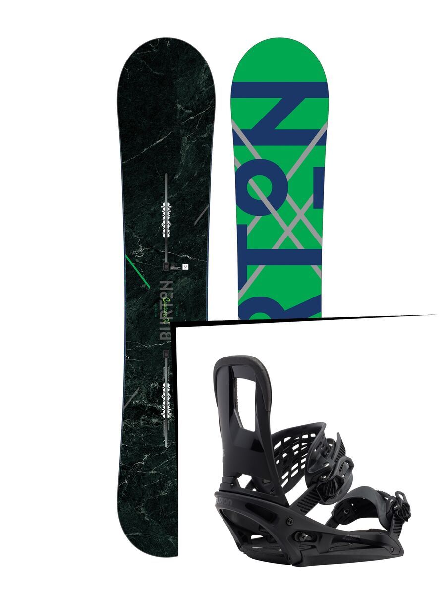 Set: Burton Custom X 2017 +  Cartel EST (1712715S) - Bild 1