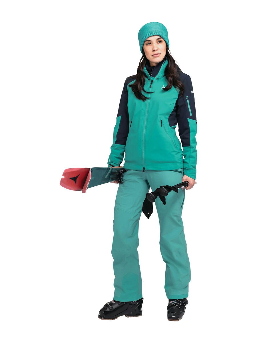 Schöffel Softshell Jacket Kals L, spectra green - Bild 6