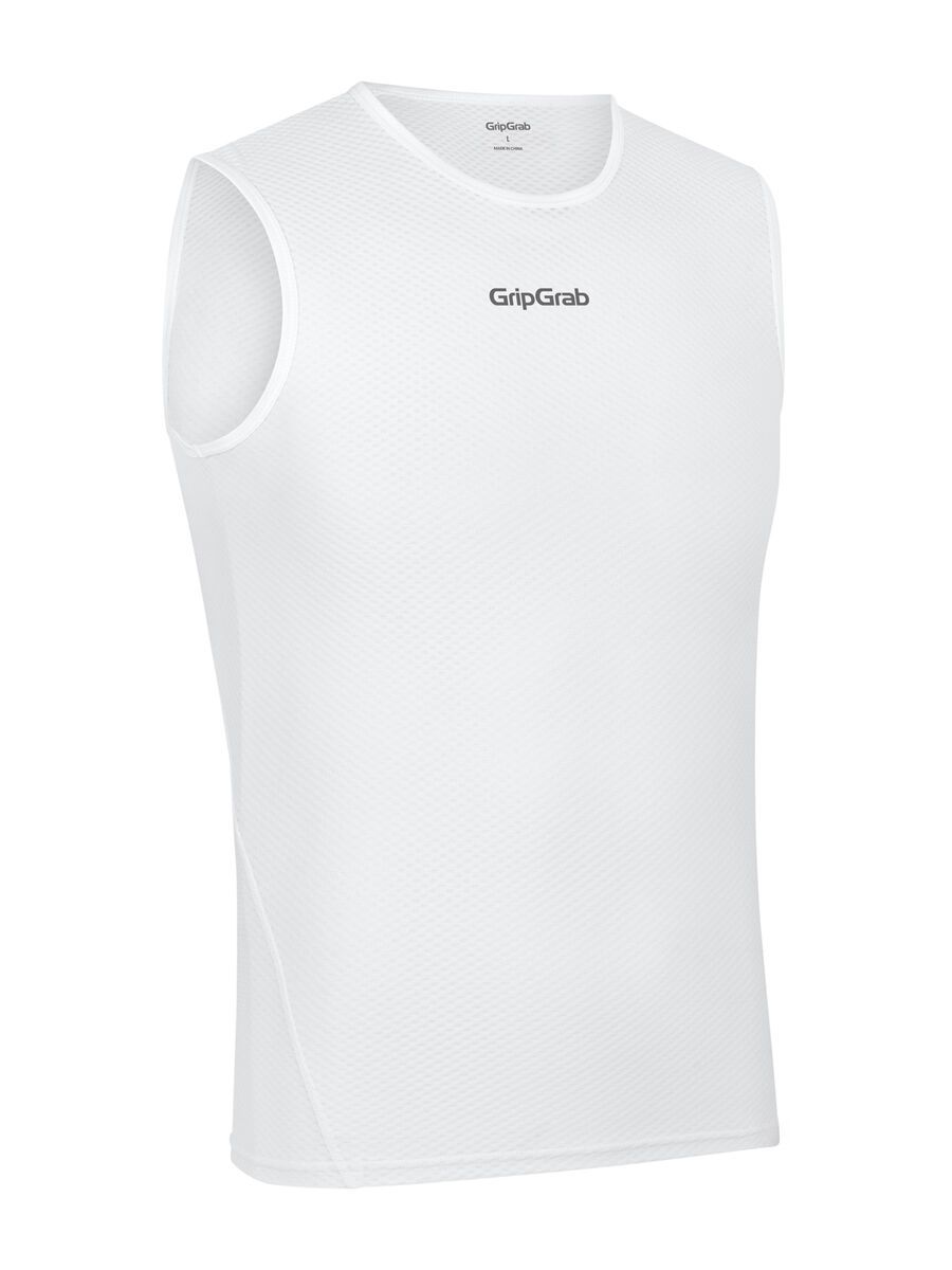 GripGrab Ultralight Mesh Sleeveless Base Layer, white - Bild 1