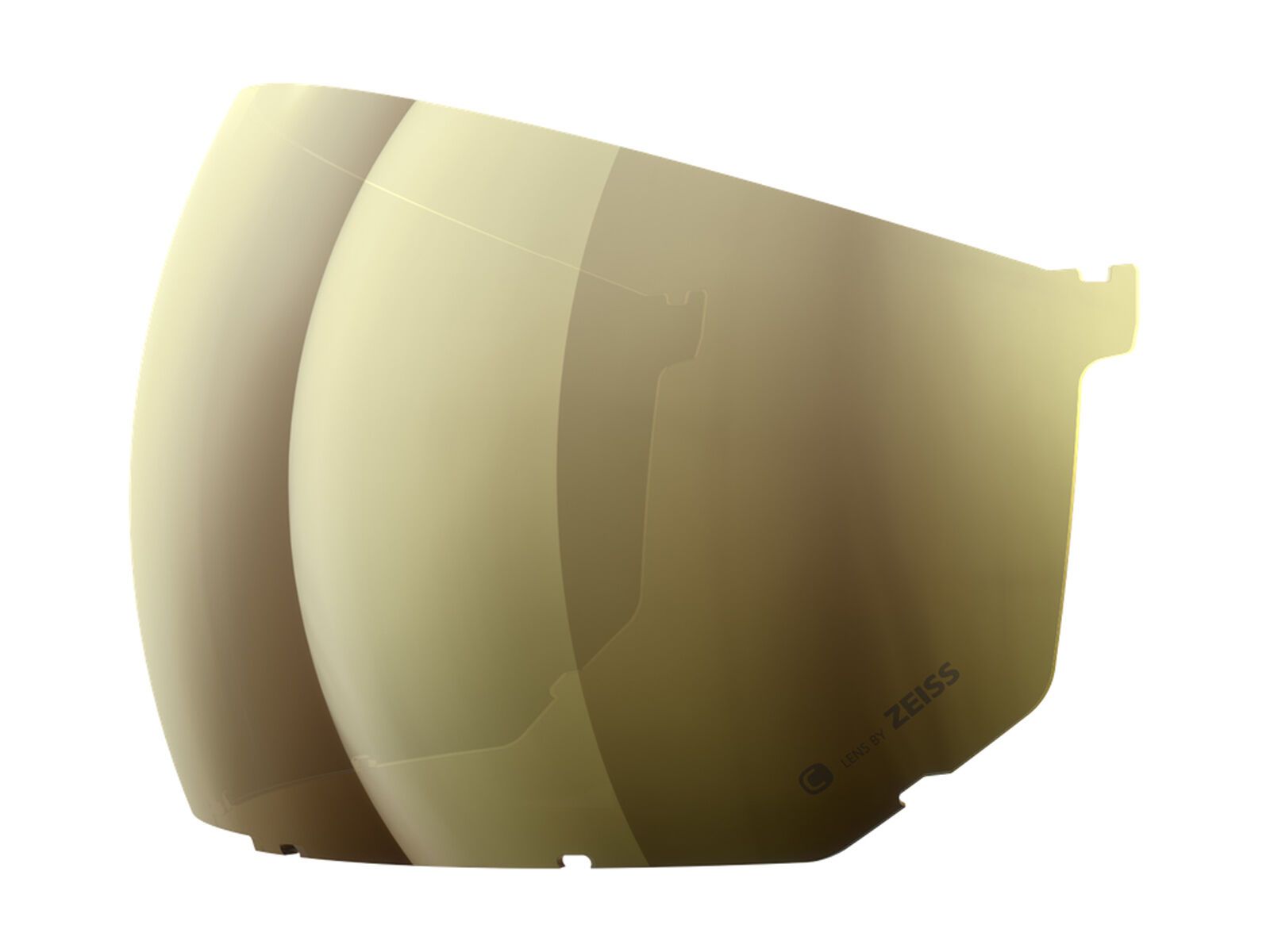 POC Levator Visor, Clarity Universal / Partly Sunny Gold - Bild 2