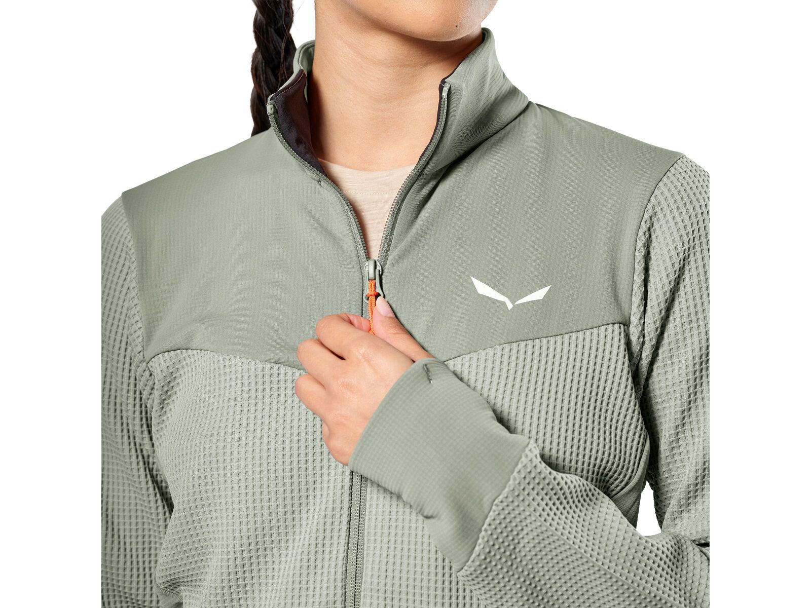 Salewa Puez Waffle Hybrid Polarlite Jacke Damen, shadow - Bild 5