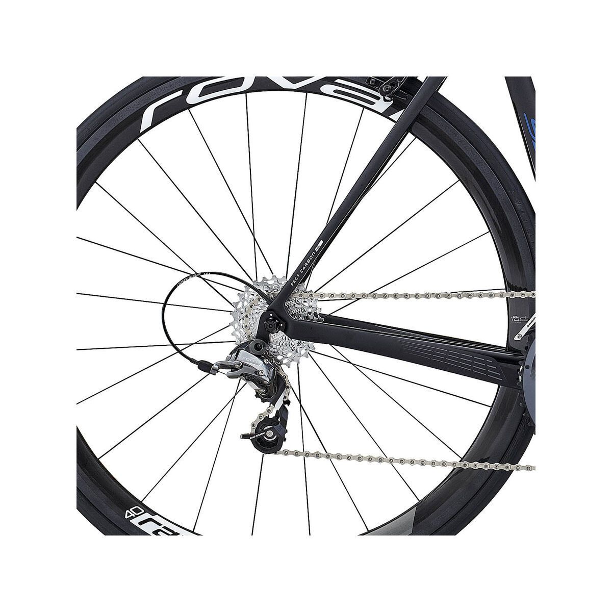 Specialized Tarmac SL4 Pro Race Force X2, Carbon/White/Blue - Bild 4