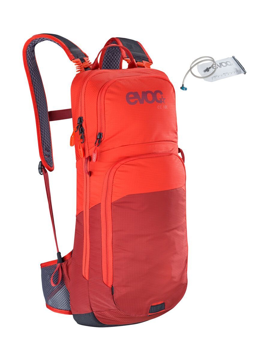 Evoc CC 10l + Hydration Bladder 2l, orange/chili red - Bild 1