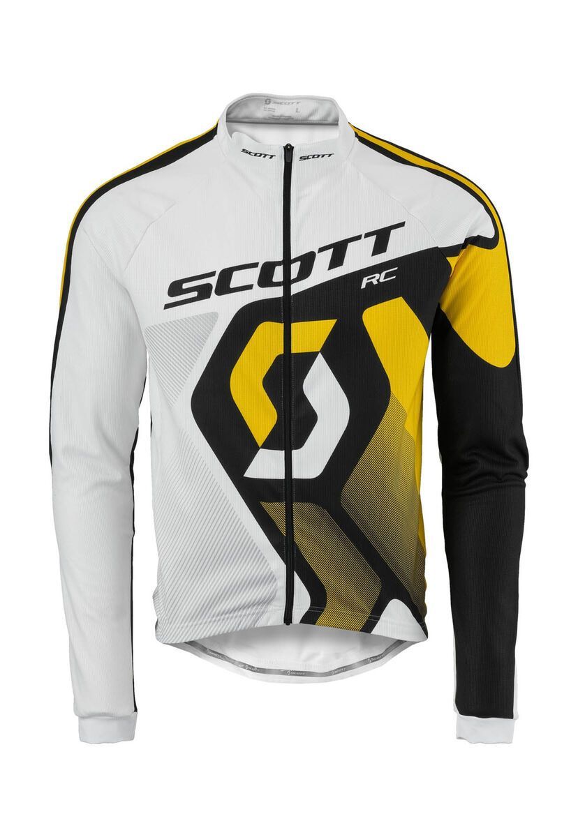 Scott Shirt RC Pro l/sl, white/yellow rc - Bild 1