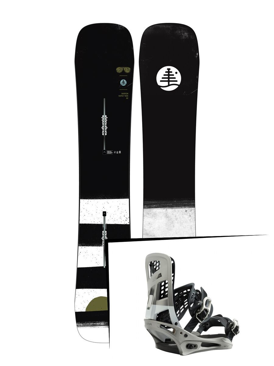 Set: Burton Family Tree Trick Pilot 2019 + Burton Genesis super silver - Bild 1
