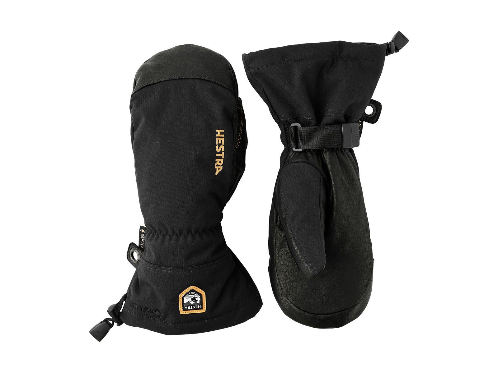 Hestra Army Leather Gore-Tex Mitt, black/black - Bild 1