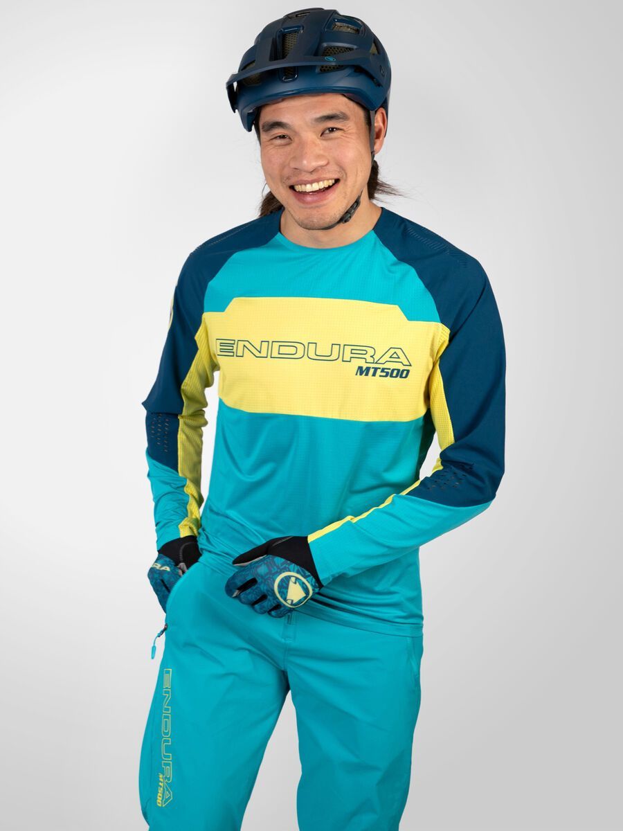 Endura MT500 Burner Lite Trikot (Langarm), blaubeere - Bild 5