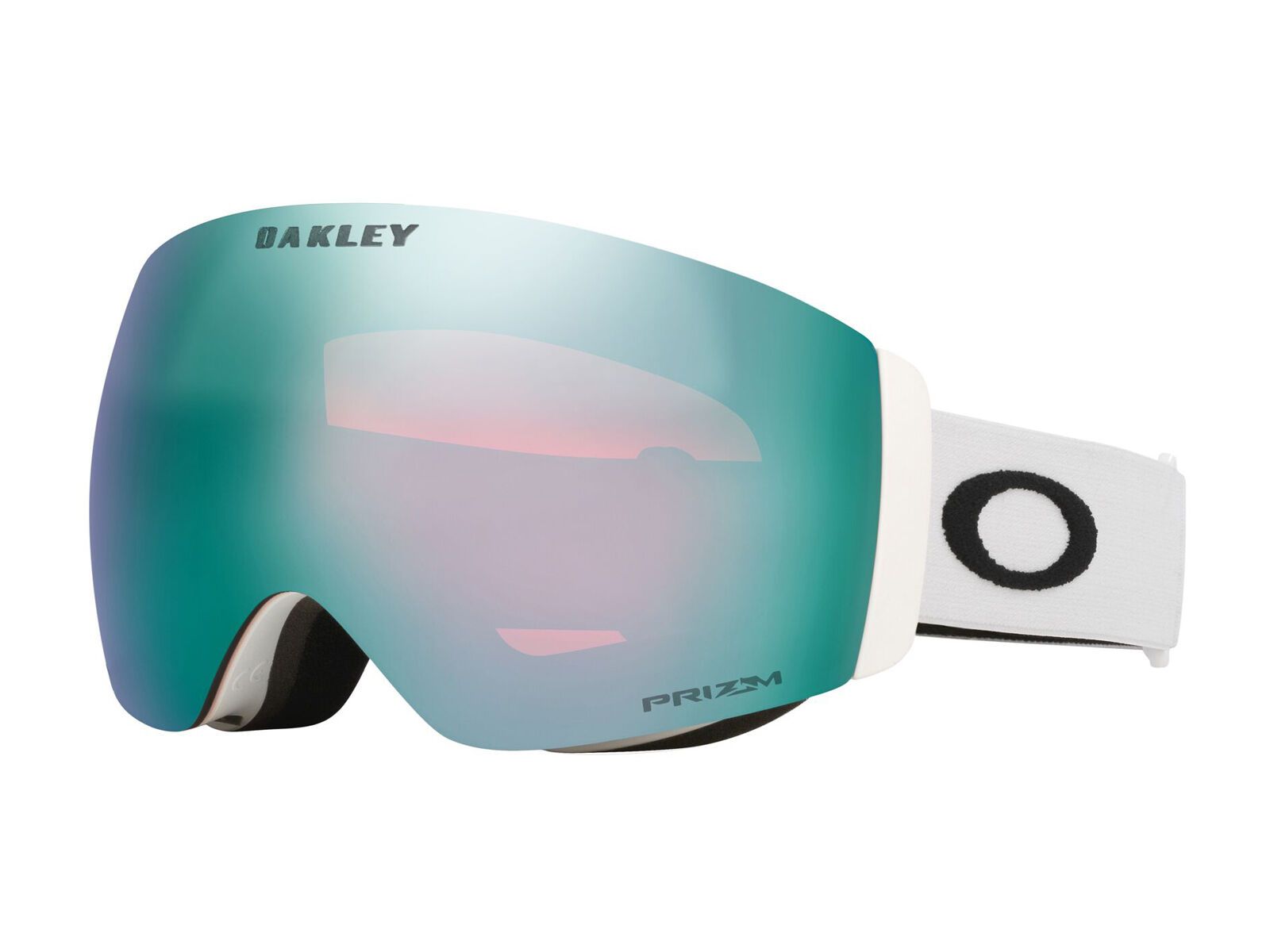 Oakley Flight Deck Pro M, Prizm Snow Sapphire Iridium & Iced / matte white - Bild 2