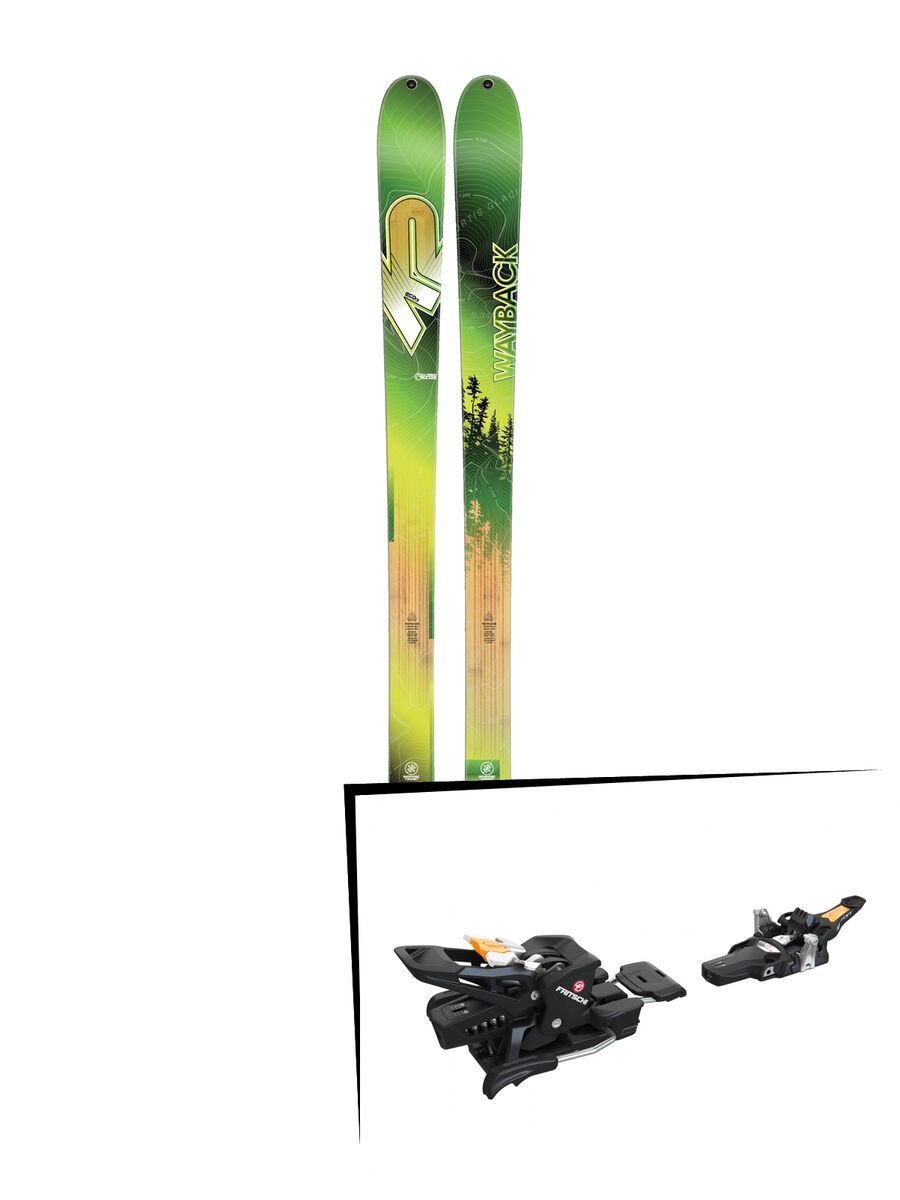 Set: K2 SKI Wayback 2017 + Fritschi Tecton 12 (1963317) - Bild 1