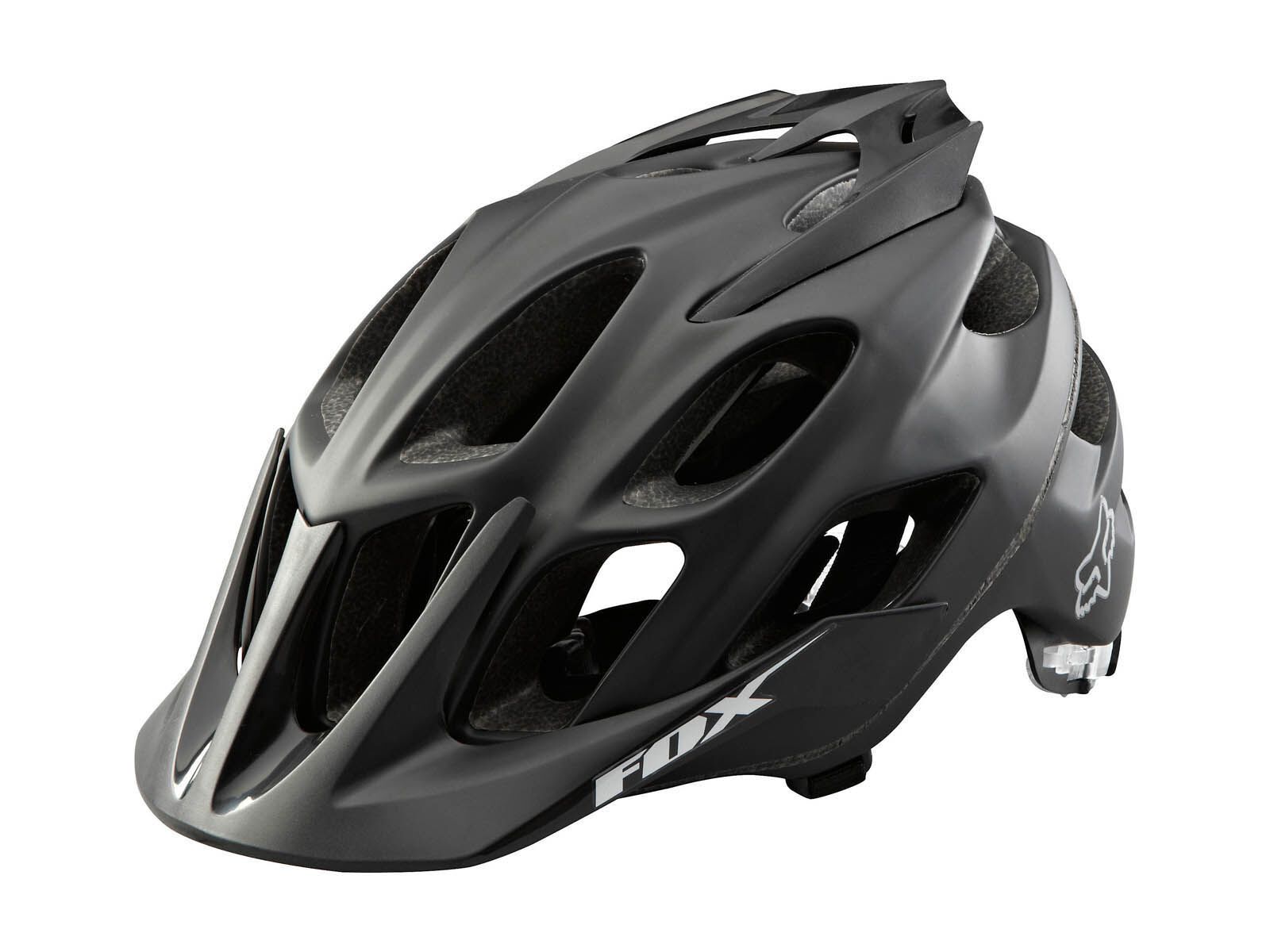 Fox Flux Helmet, matte black - Bild 1