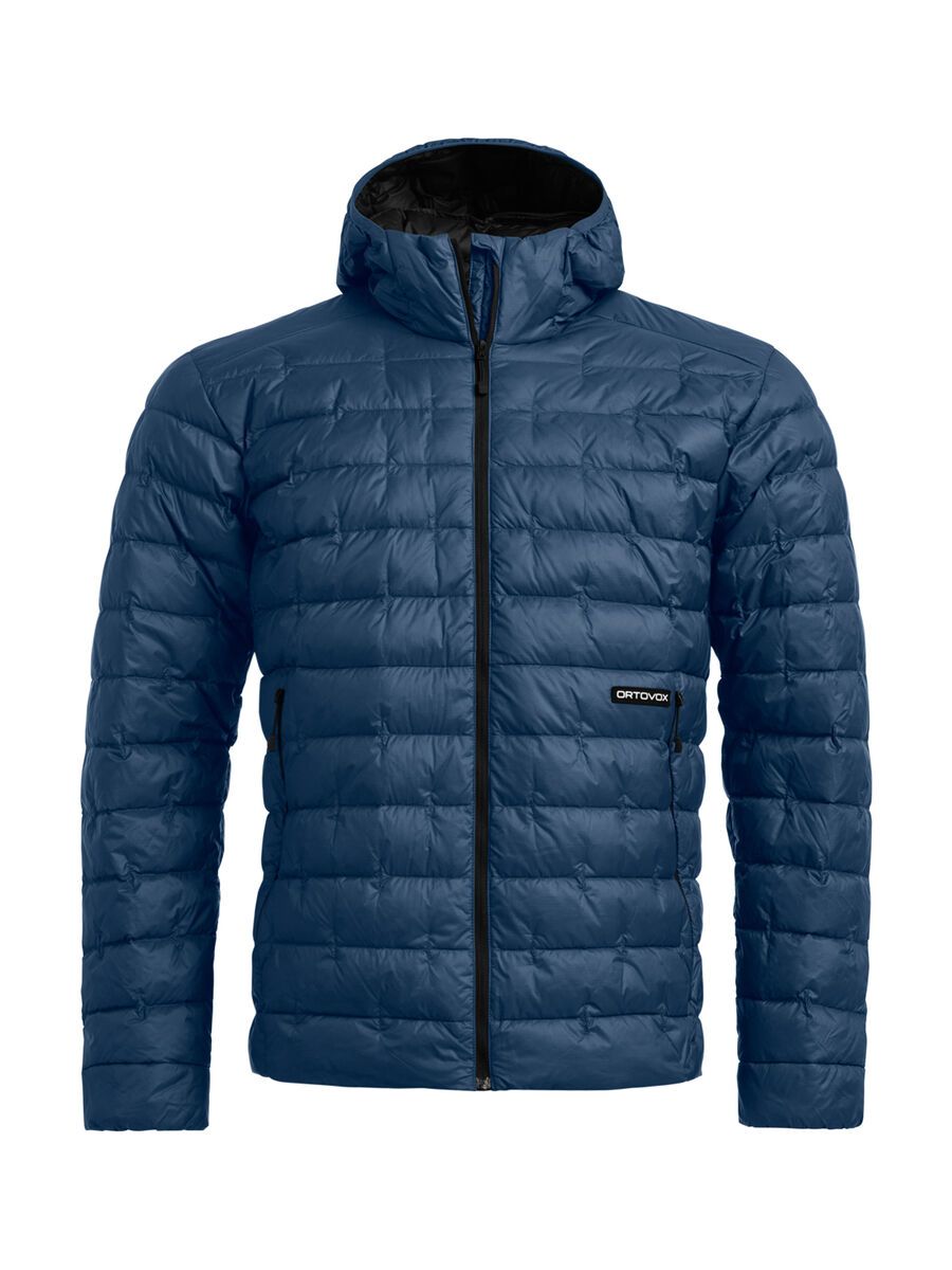 Ortovox DownWool 180 Hooded Jacket M, blue nunatak - Bild 1