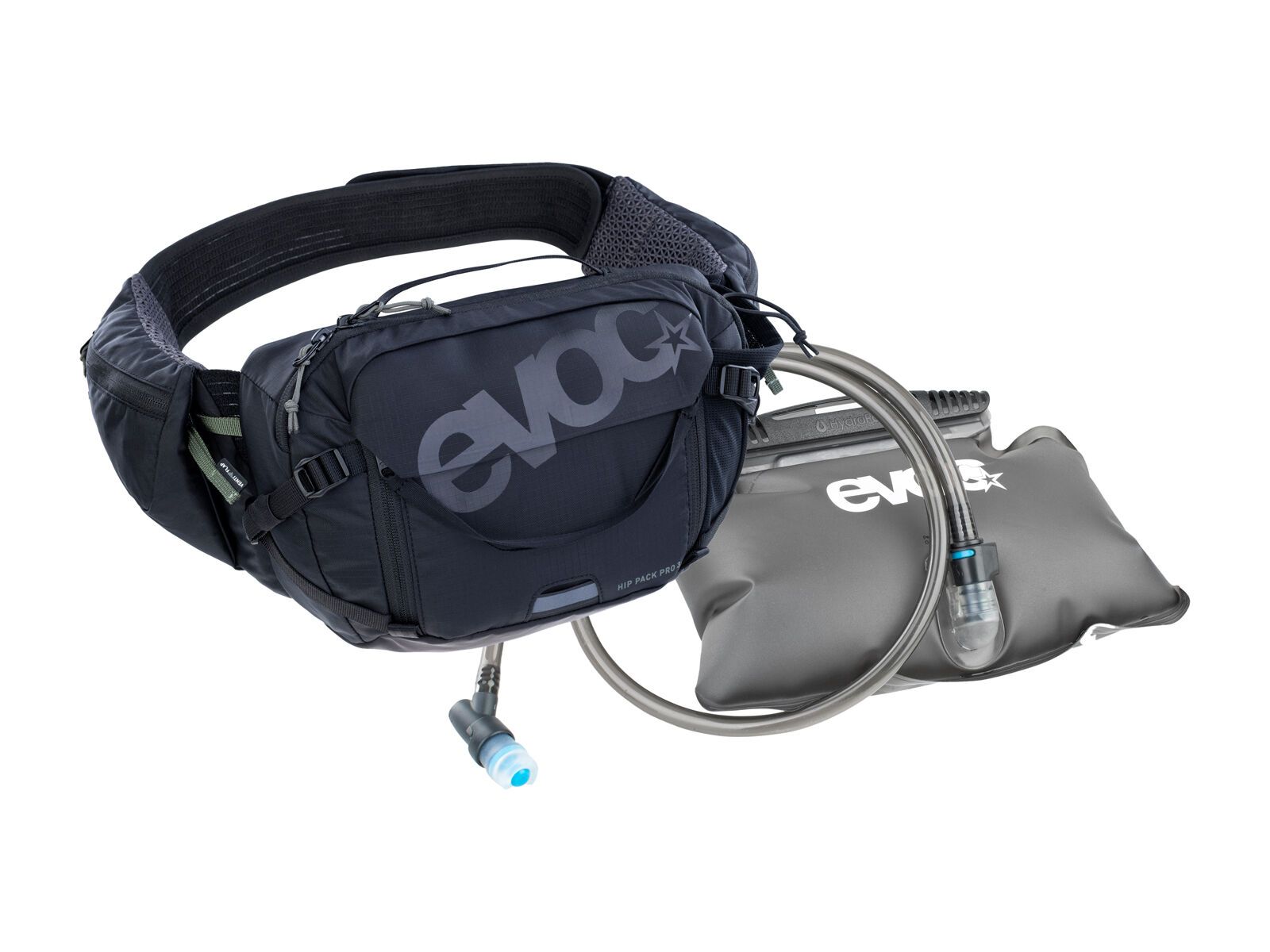 Evoc Hip Pack Pro 3 + Hydration Bladder 1,5, black - Bild 1
