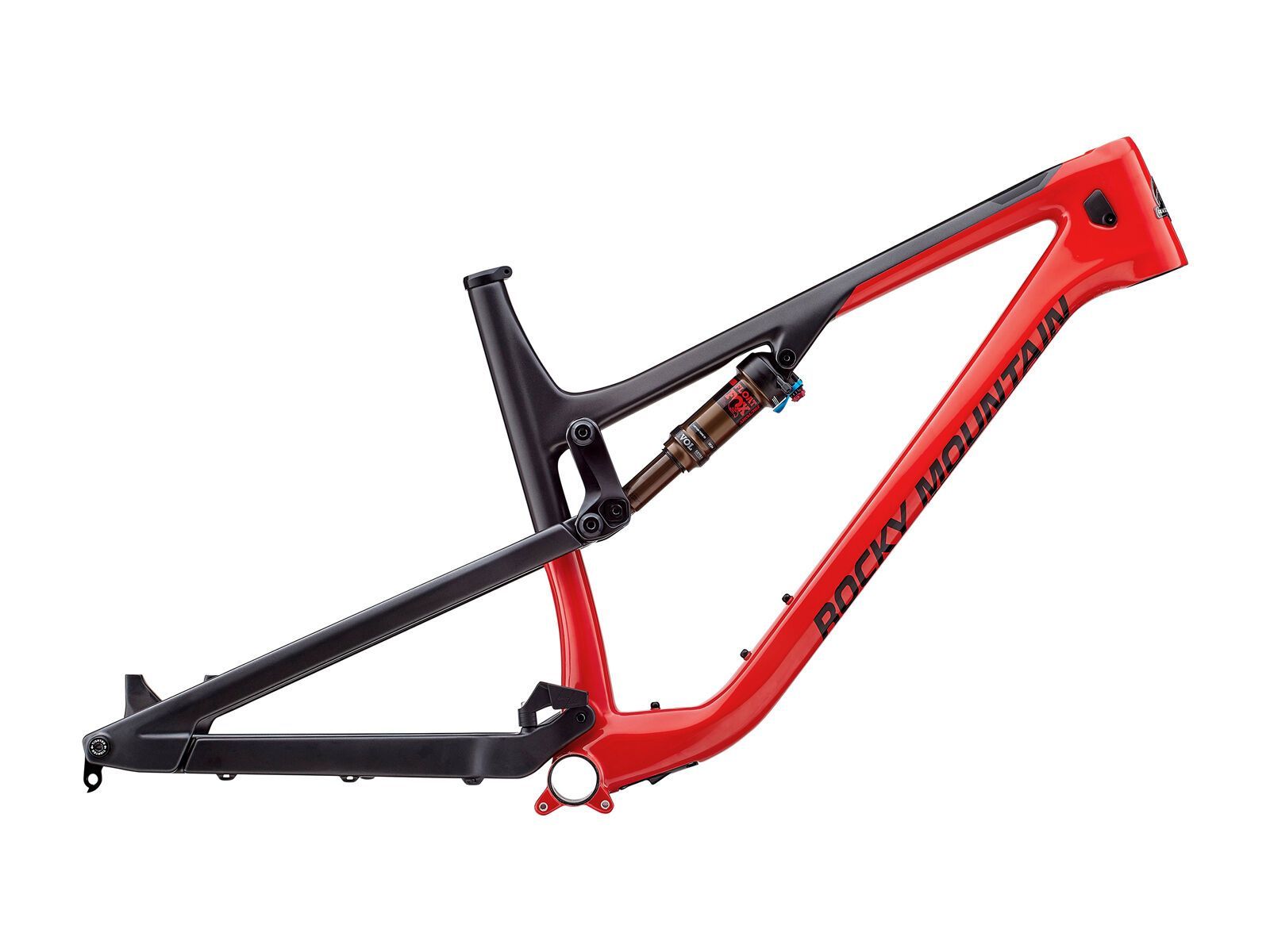 Rocky Mountain Thunderbolt Carbon BC Edition Frameset, flaming lips/smoke/black - Bild 1