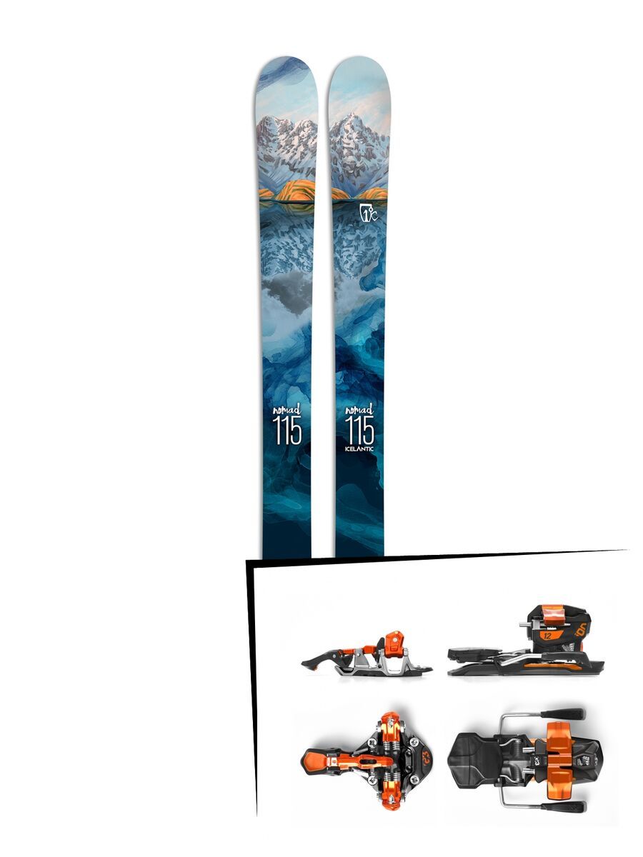 Set: Icelantic Nomad 115 2017 + G3 Ion 12 (1716205) - Bild 1