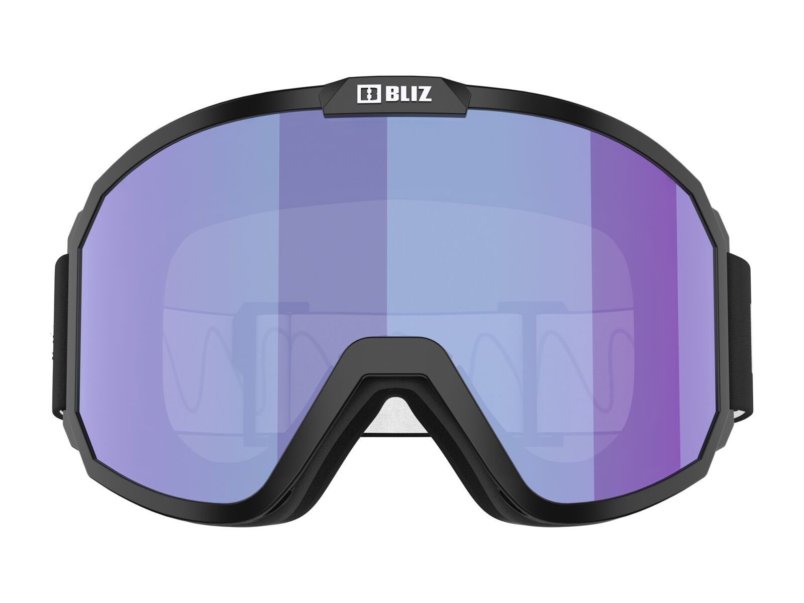 Bliz Rave JR, Light Orange/Blue Multi / matt black - Bild 2