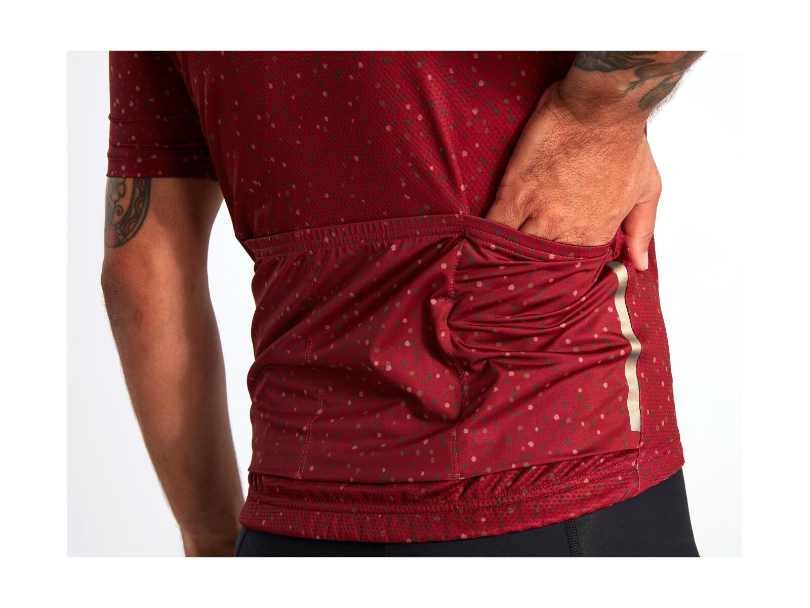 Specialized Men's RBX Logo Short Sleeve Jersey, maroon - Bild 4