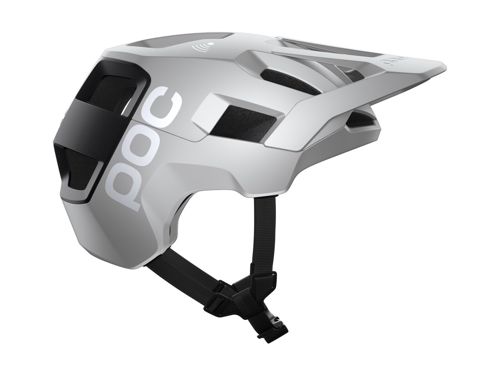 POC Kortal Race MIPS, argentite silver/uranium black matt - Bild 4