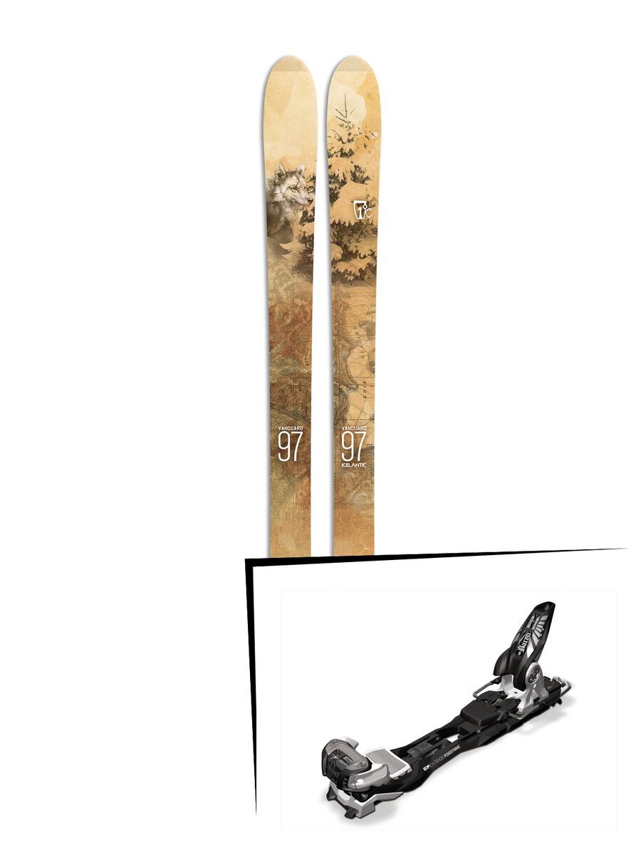 Set: Icelantic Vanguard 97 2017 + Marker Baron EPF 13 (1458318S) - Bild 1