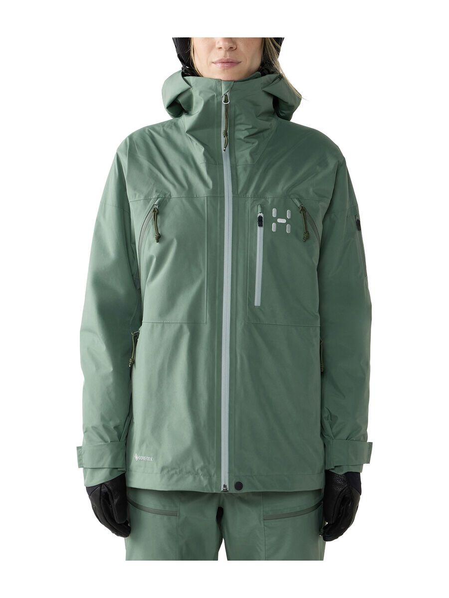 Haglöfs Latnja GTX Insulated Jacket Women, chlorophyll green - Bild 5