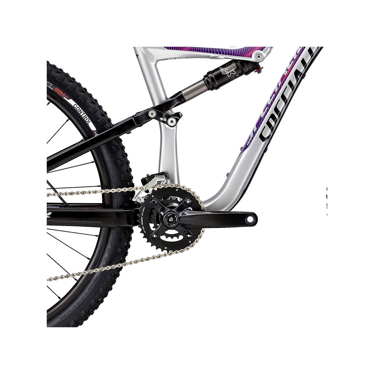 Specialized Rumor 650b, gloss flake silver/black/bright pink - Bild 3