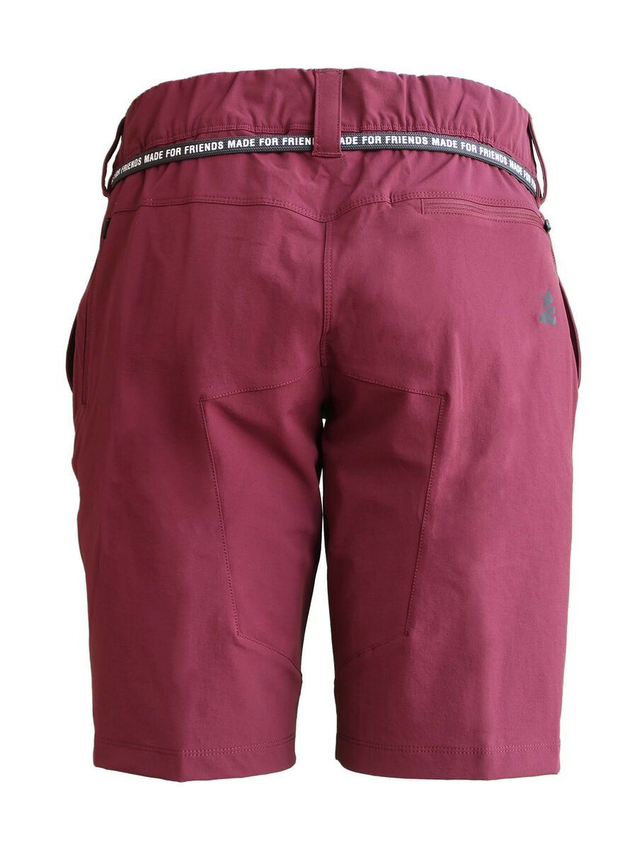 Zimtstern Xalpz Tech Shorts Wmns, windsor wine - Bild 2
