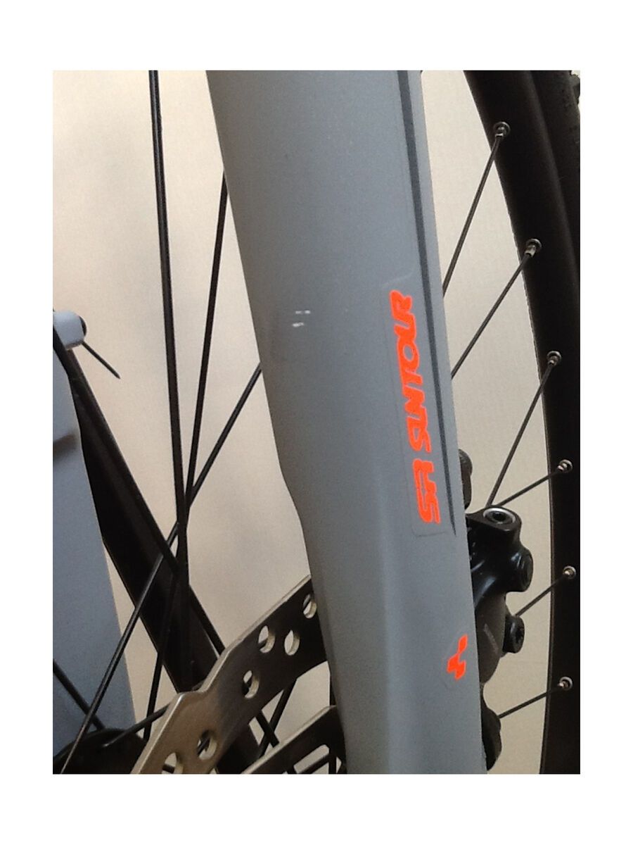 *** 2. Wahl *** Cube Nature 2017, grey´n´ flashorange - Fitnessbike | Größe 58 cm - Bild 4