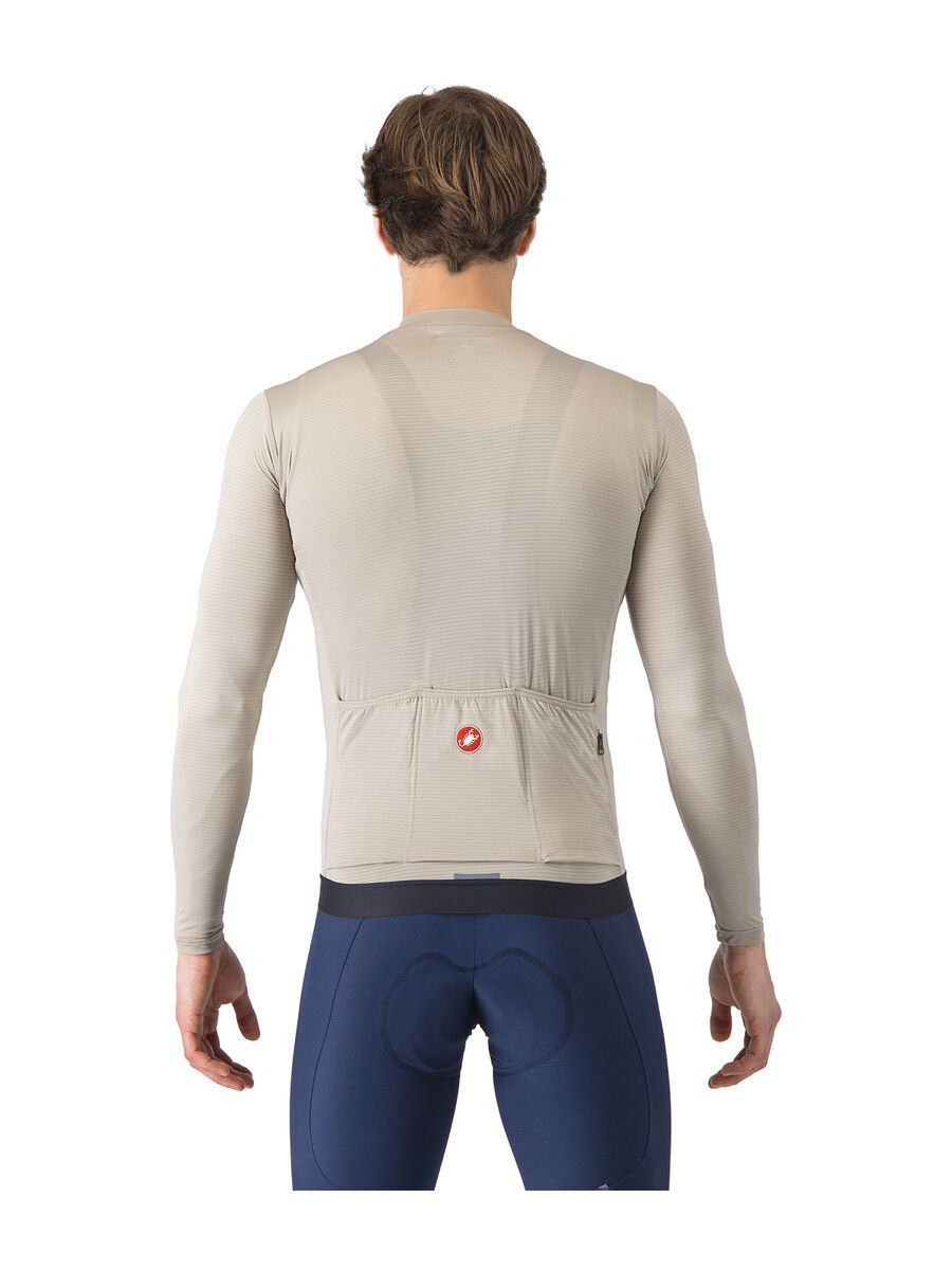 Castelli Espresso LS Jersey, clay/black - Bild 2