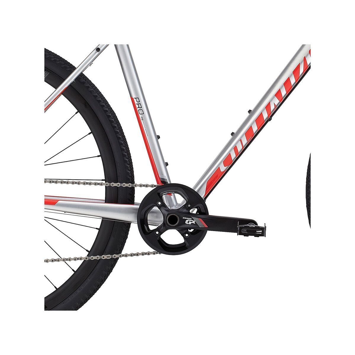 Specialized Crosstrail Pro Disc, brushed/rocket red/black - Bild 3