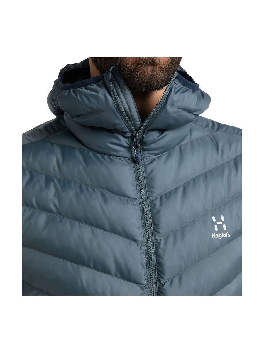 Haglöfs Särna Mimic Hood Men, steel blue - Bild 7